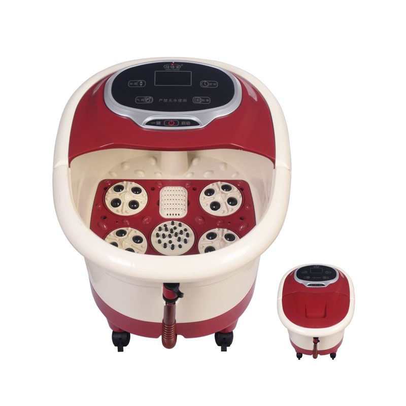 Foot Spa Massager med rødt lys funktion